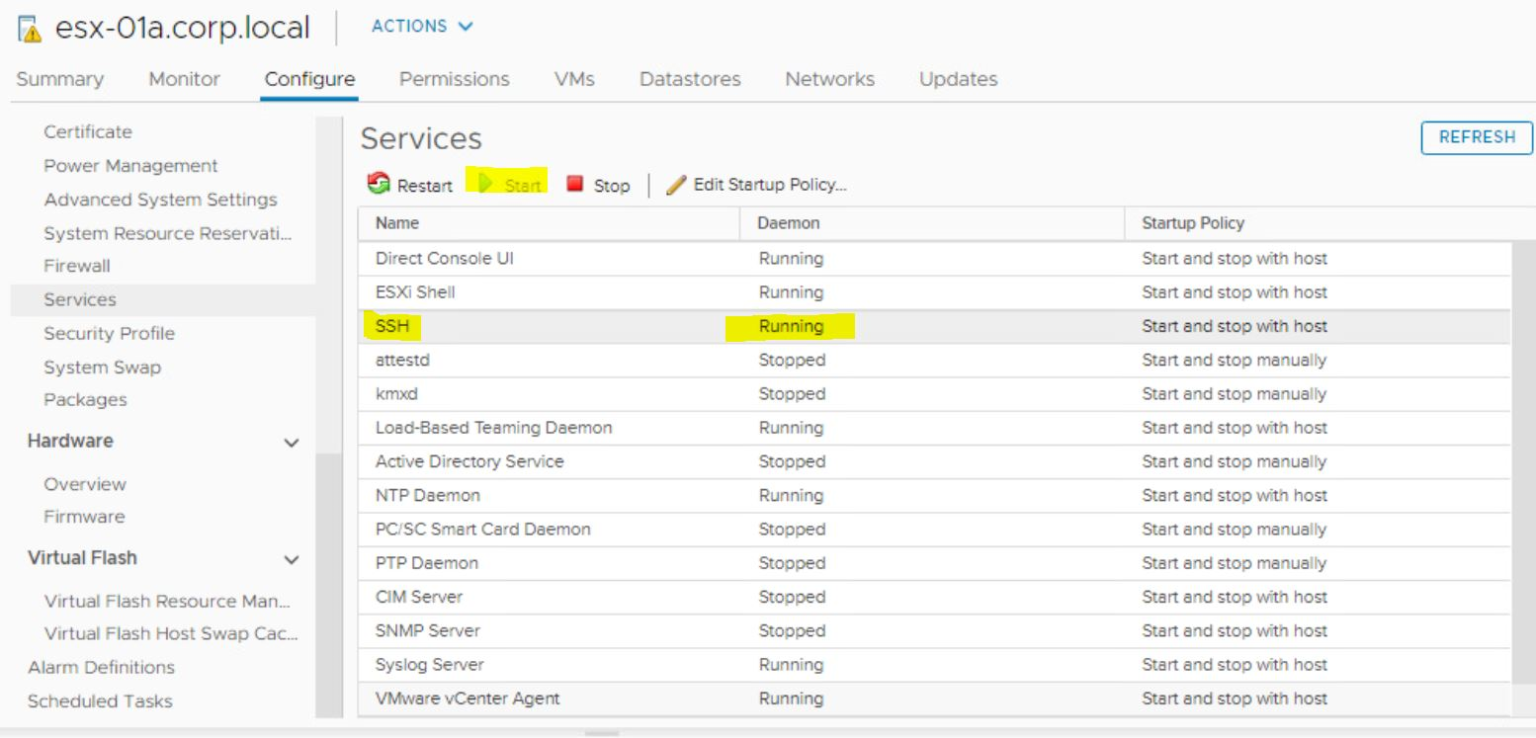 How to recover an accidentally deleted ESXi Datastore in vSphere 6.7, 6
